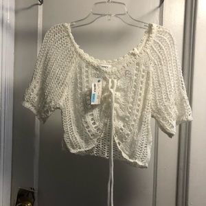 Crochet crop top